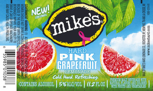 Mike's Hard Pink Grapefruit Lemonade