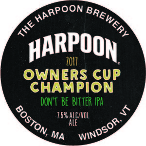 Harpoon Owners Cup Champion March 2017