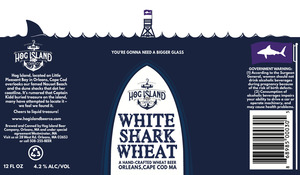 Hog Island Beer Company White Shark Wheat March 2017