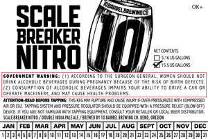 10 Barrel Brewing Co. Scale Breaker Nitro March 2017