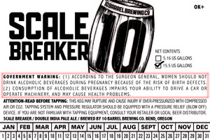 10 Barrel Brewing Co. Scale Breaker March 2017