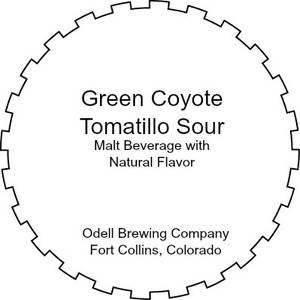 Odell Brewing Company Green Coyote March 2017