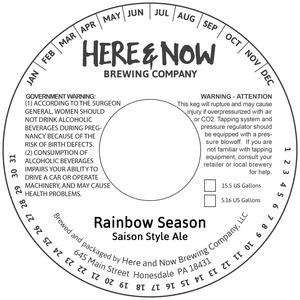 Here & Now Brewing Rainbow Season