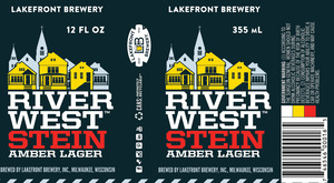 Lakefront Brewery Riverwest Stein Amber Lager March 2017