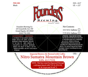 Founders Nitro Sumatra Mountain Brown