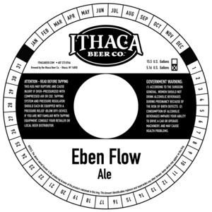 Ithaca Beer Company Eben Flow March 2017