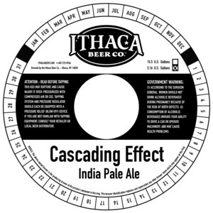 Ithaca Beer Co. Cascading Effect March 2017