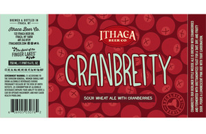 Ithaca Beer Co. Cranbretty March 2017