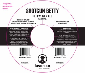 Lonerider Brewing Company Shotgun Betty
