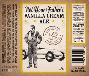 Not Your Father's Vanilla Cream Ale 