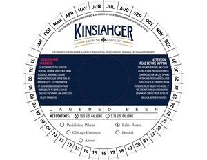 Kinslahger Lagered Beer Baltic Porter March 2017