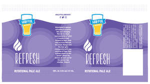 Half Full Refresh Rotational Pale Ale March 2017