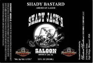 Shady Bastard American Lager Shady Jacks Saloon