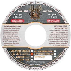 J. Wakefield Brewing El Jefe Hefeweizen German Style Ale