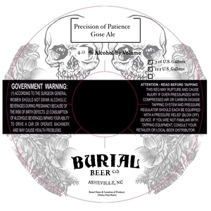 Burial Beer Co. Precision Of Patience