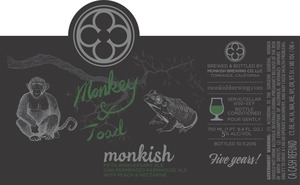 Monkish Brewing Co. Monkey & Toad