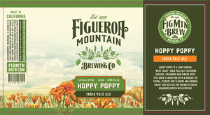 Figueroa Moutain Brewing Co Hoppy Poppy March 2017