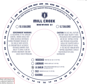 Mill Creek Brewing Co. Lil Darlin