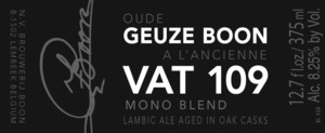 Geuze Boon Vat 109 March 2017