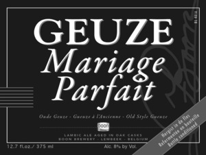 Geuze Mariage Parfait March 2017