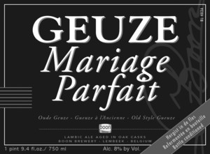 Geuze Mariage Parfait March 2017