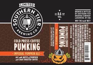 Southern Tier Brewing Co Cold Press Coffee Pumking