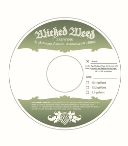 Wicked Weed Brewing Arcanic
