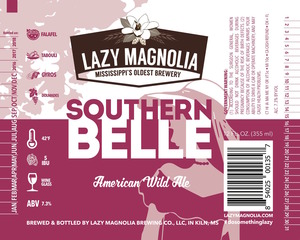 Lazy Magnolia Brewing Company Southern Belle