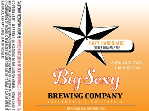 Big Sexy Brewing Company Hazy Handshake