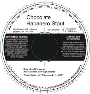 Chocolate Habanero Stout 