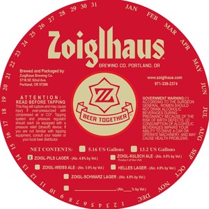 Zoiglhaus Brewing Company Zoigl-pils March 2017