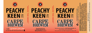 Carpe Brewem Peachy Keen Ale