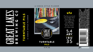 Great Lakes Brewing Co. Turntable March 2017
