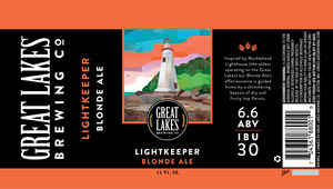 Great Lakes Brewing Co. Lightkeeper Blonde March 2017