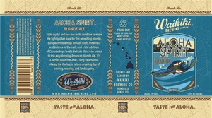 Aloha Spirit Blonde Ale 