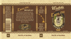 English Brown Ale English Style Brown Ale