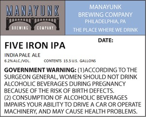 Five Iron Ipa 