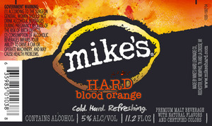 Mike's Hard Blood Orange March 2017