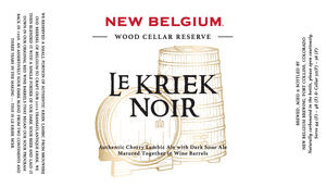 New Belgium Brewing Le Kriek Noir