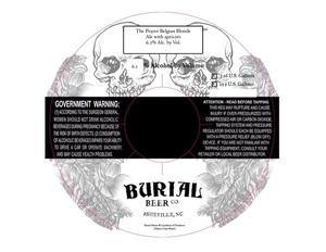 Burial Beer Co. The Prayer