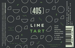 (405) Brewing Co. Lime Tart March 2017