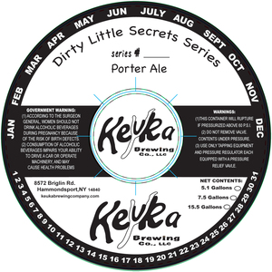 Keuka Brewing Co.,llc Dirty Little Secrets