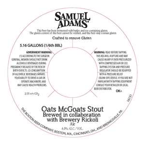 Samuel Adams Oats Mcgoats Stout