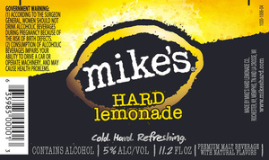 Mike's Hard Lemonade March 2017