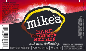 Mike's Hard Strawberry Lemonade March 2017