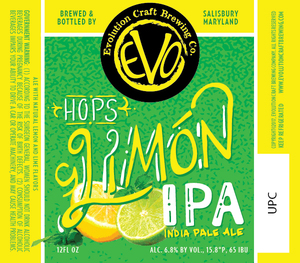 Evolution Craft Brewing Company Hops Limon IPA
