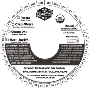 The Old Bakery Beer Company Slice Of Life Saison April 2017