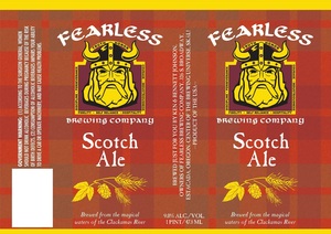 Fearless Brewing Company Scotch Ale