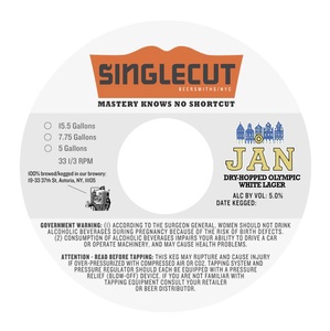 JÅn Dry-hopped Olympic White Lager