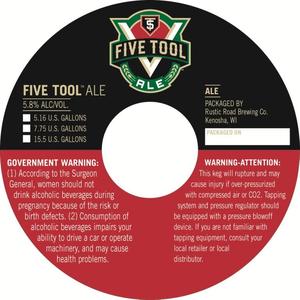 Rustic Road Brewing Company Five Tool Ale March 2017